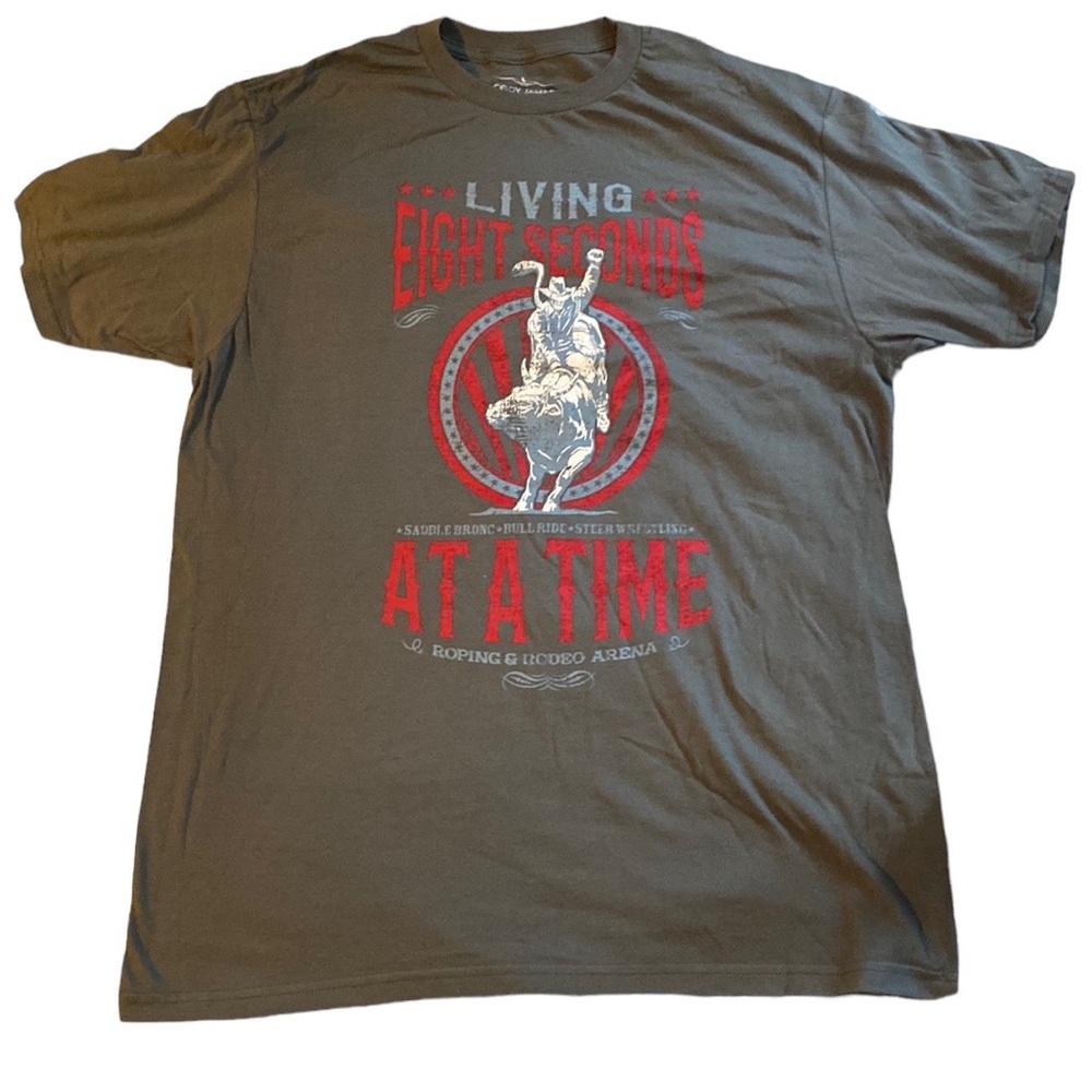 Cody James Men’s “Living Eight Seconds At A Time” T-Shirt